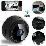 Mini Wireless WiFi Camera Black ABS Plastic